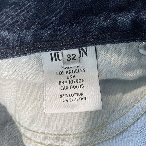 Hudson Jeans Women's Dark Blue Cropped Denim - Picture 8 of 12